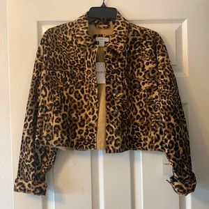 Forever 21 Cropped Jacket Size Small